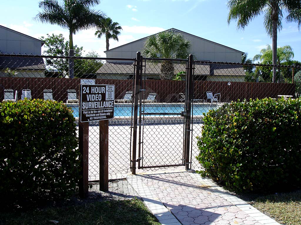 Village Of Cedarbend Community Pool Safety Fence